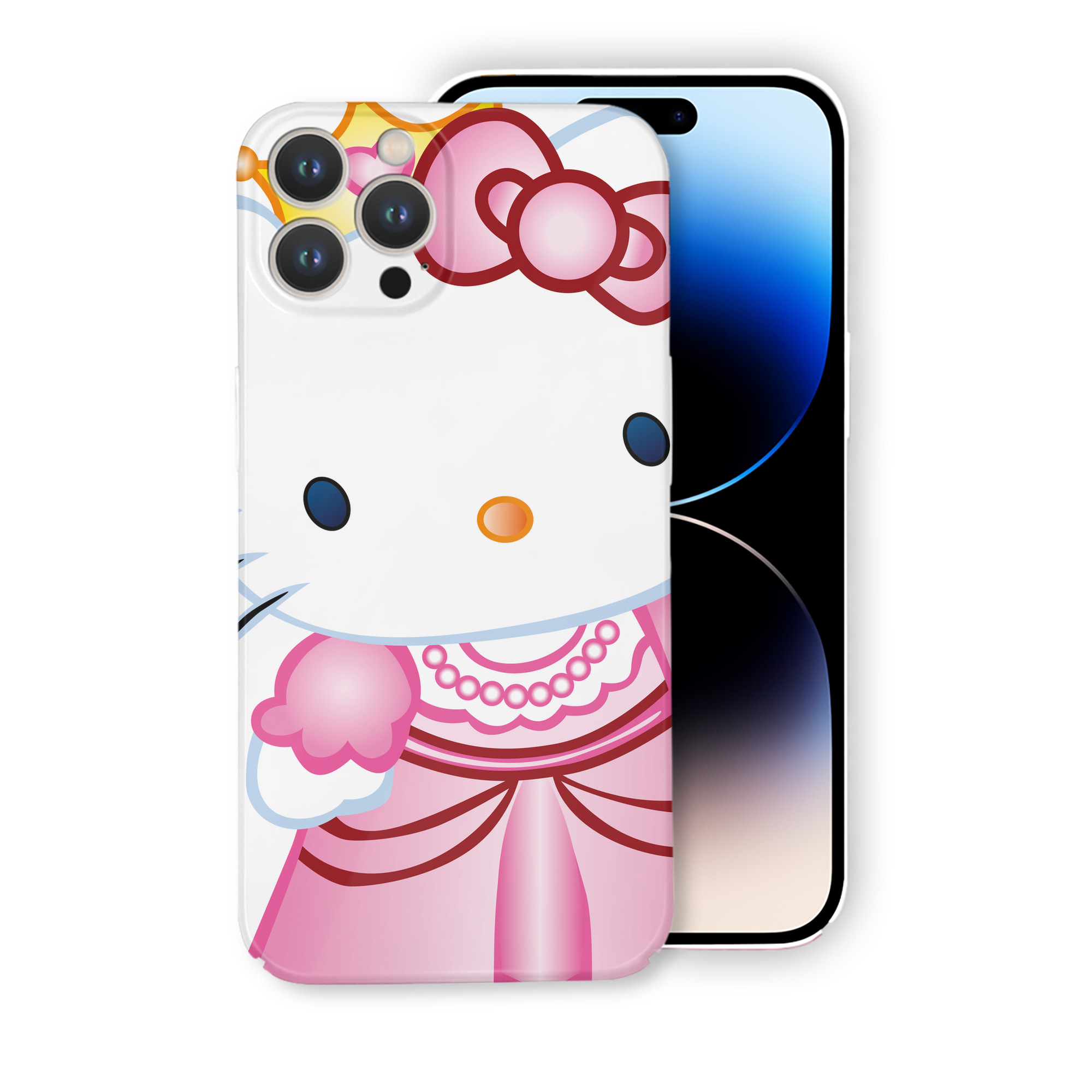 （画像用） Hello Kitty ハローキティ 【iPhone 14シリーズ対応】ハードケース